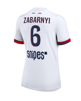 Billige Fotballdrakt Paris Saint-Germain Illia Zabarnyi #6 Replika Bortedrakt Dame 2025-26 Kortermet